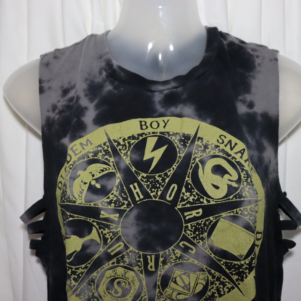 Harry Potter Horcrux Symbol Girls Muscle Top
